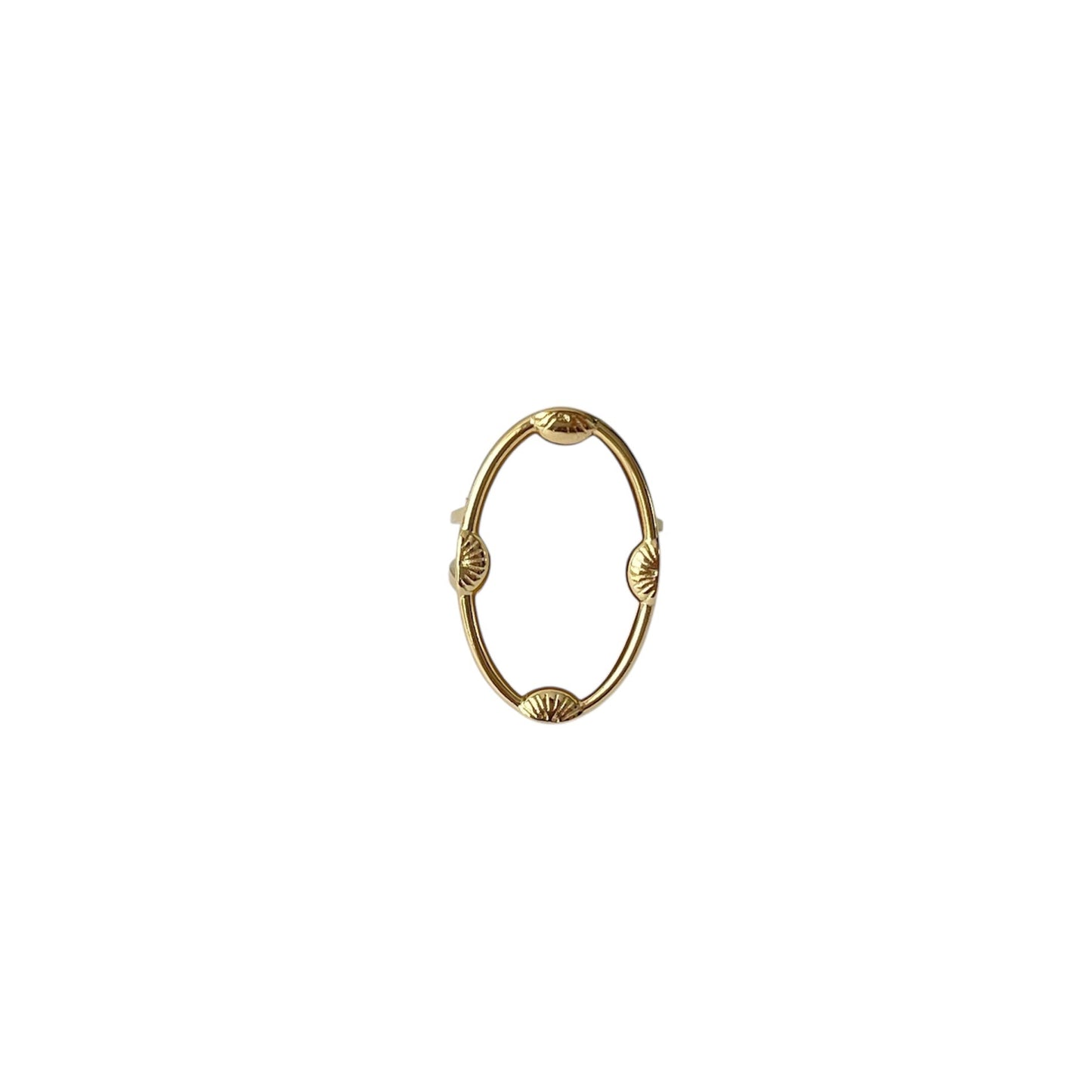 BAGUE NACRE BLANCHE