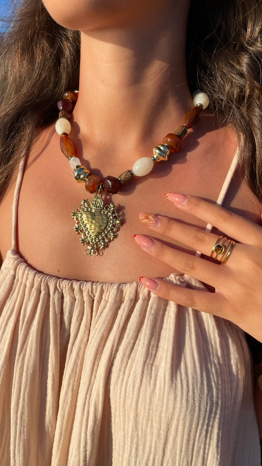 COLLIER HEART BOHEME