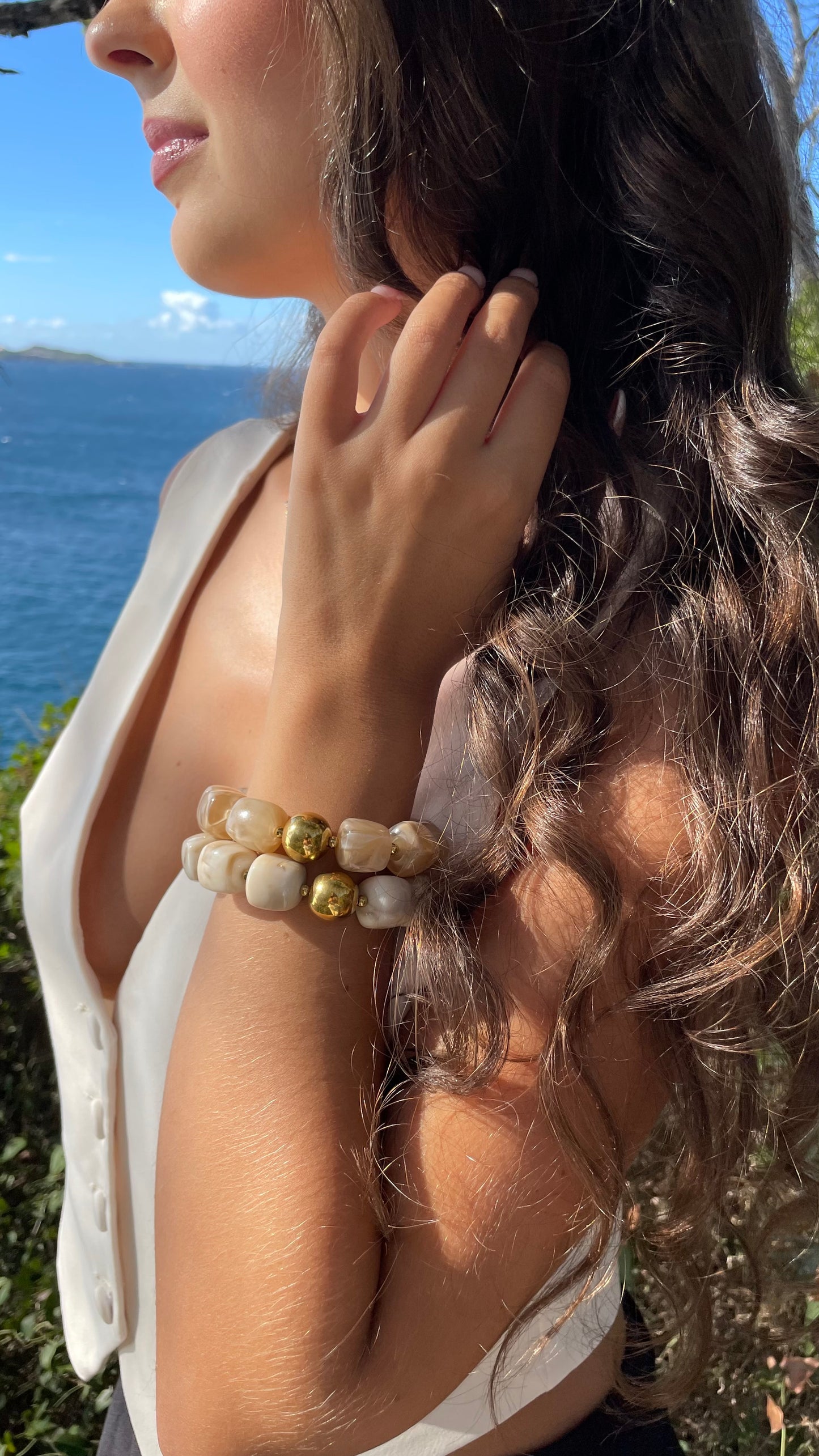 BRACELET OLYMPE CRÈME