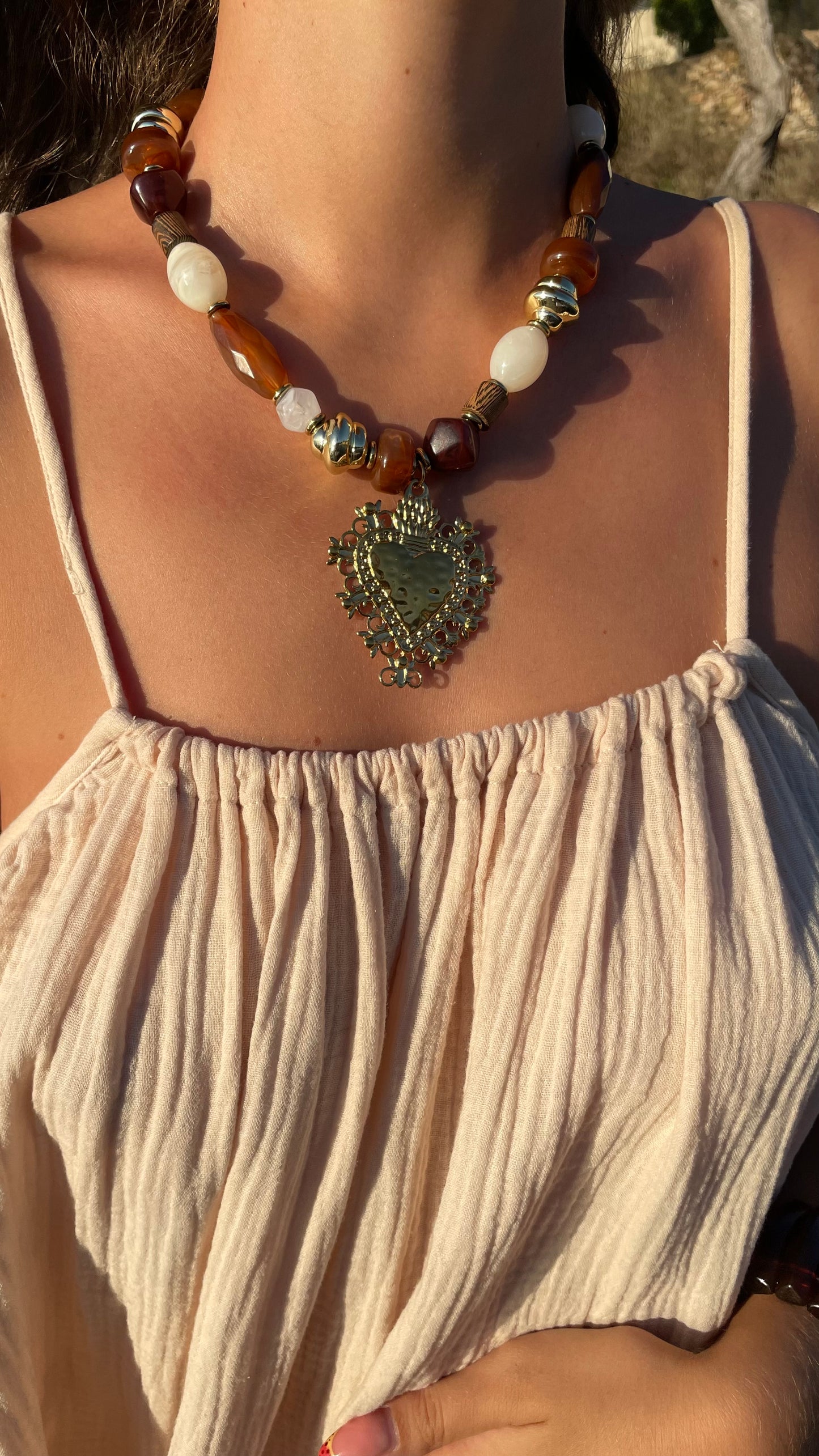 COLLIER HEART BOHEME