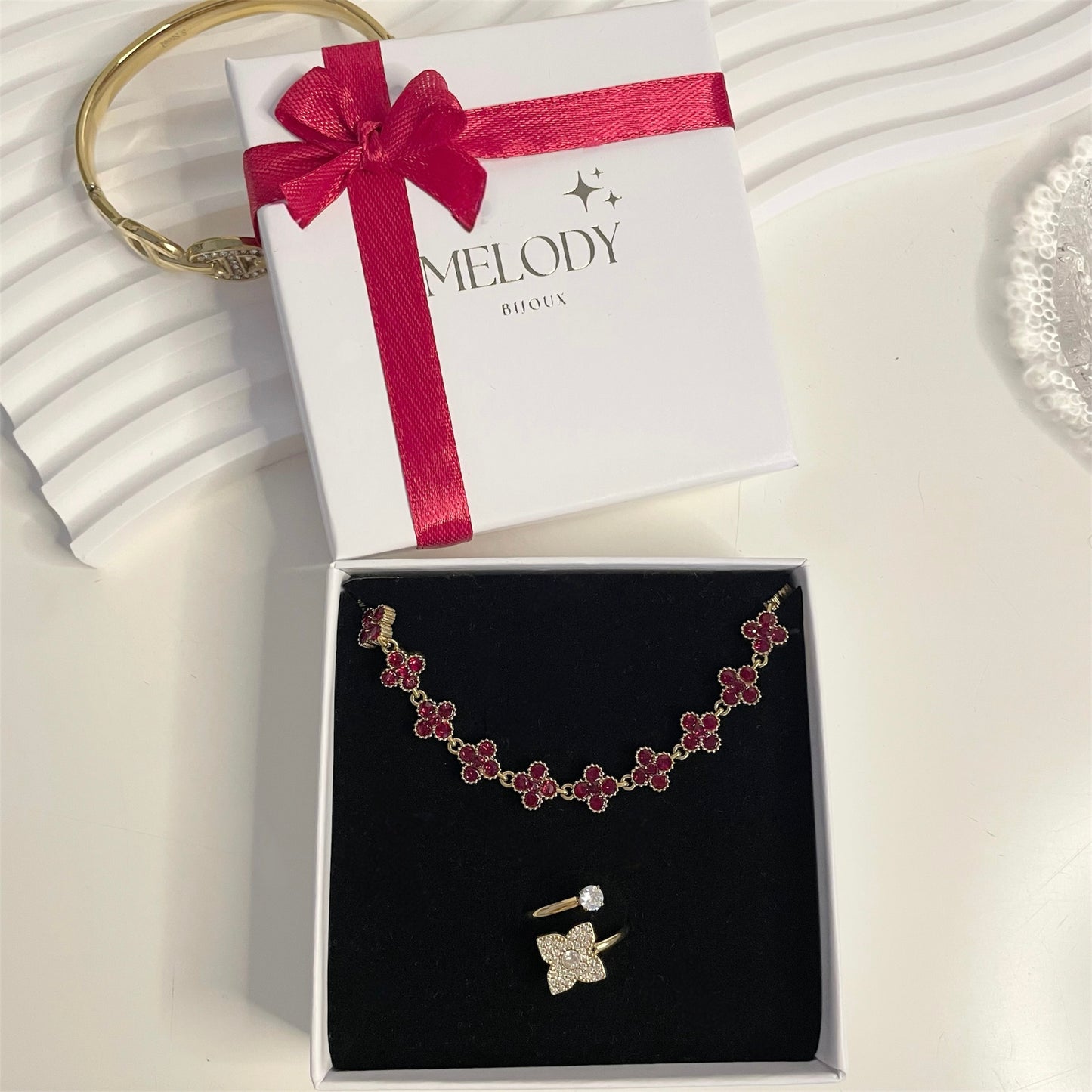 Coffret bijoux Saint-Valentin femme