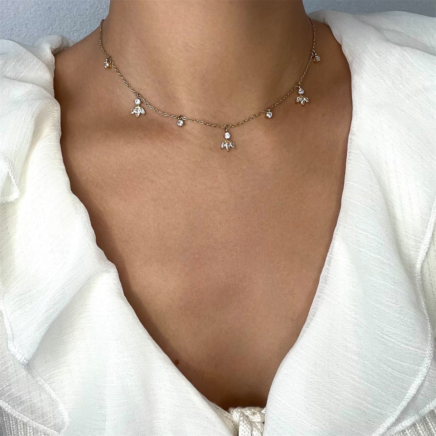 COLLIER PAMPILLES - AMANDINE