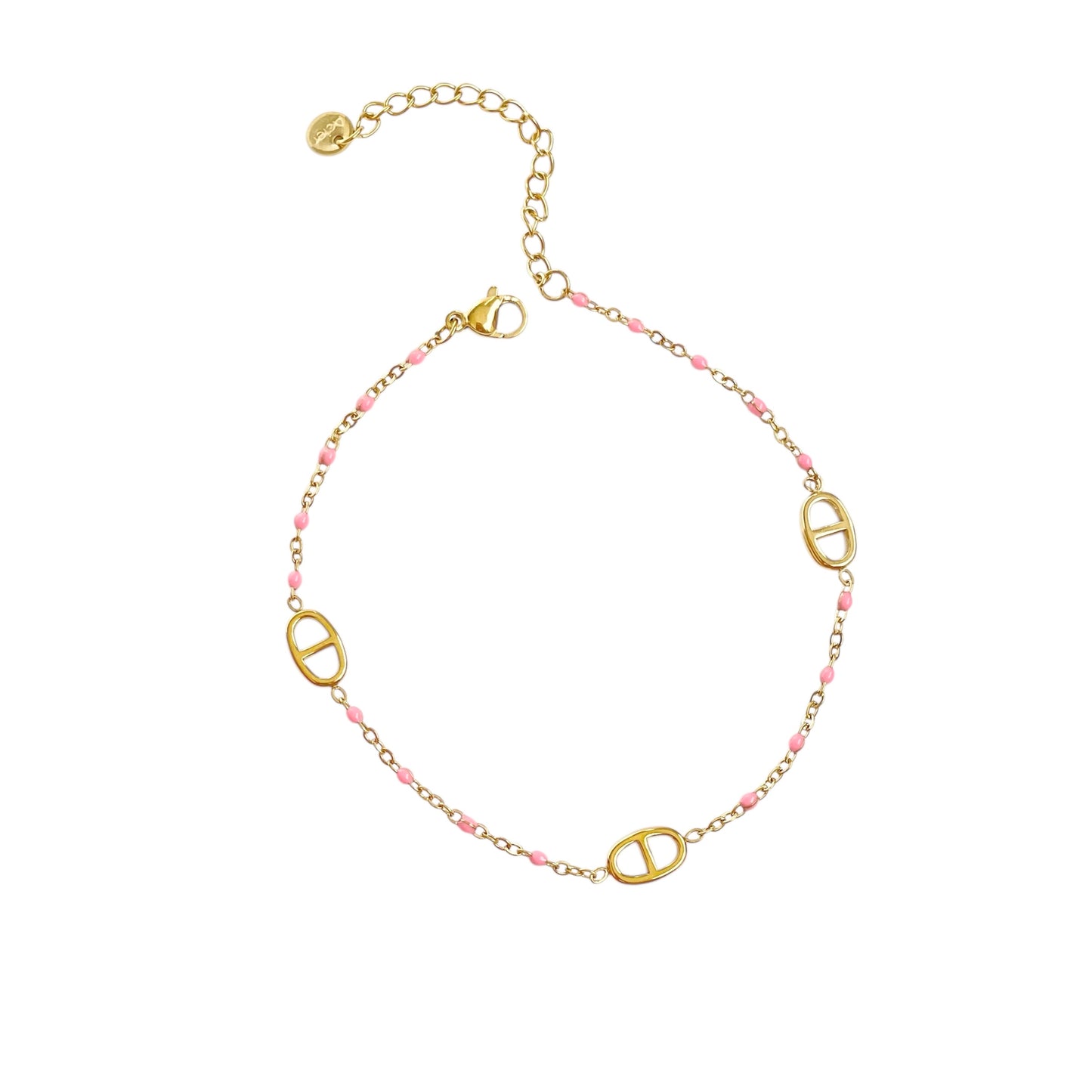 BRACELET DE CHEVILLE HAILEY ROSA