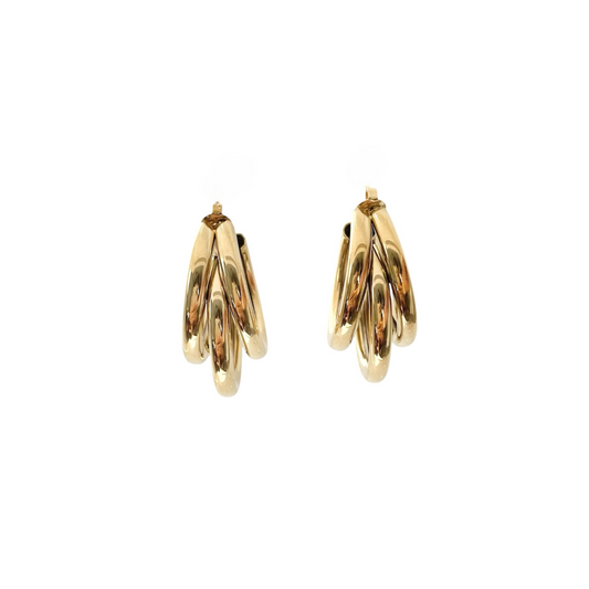 BOUCLES CRÉOLES TRIPLE