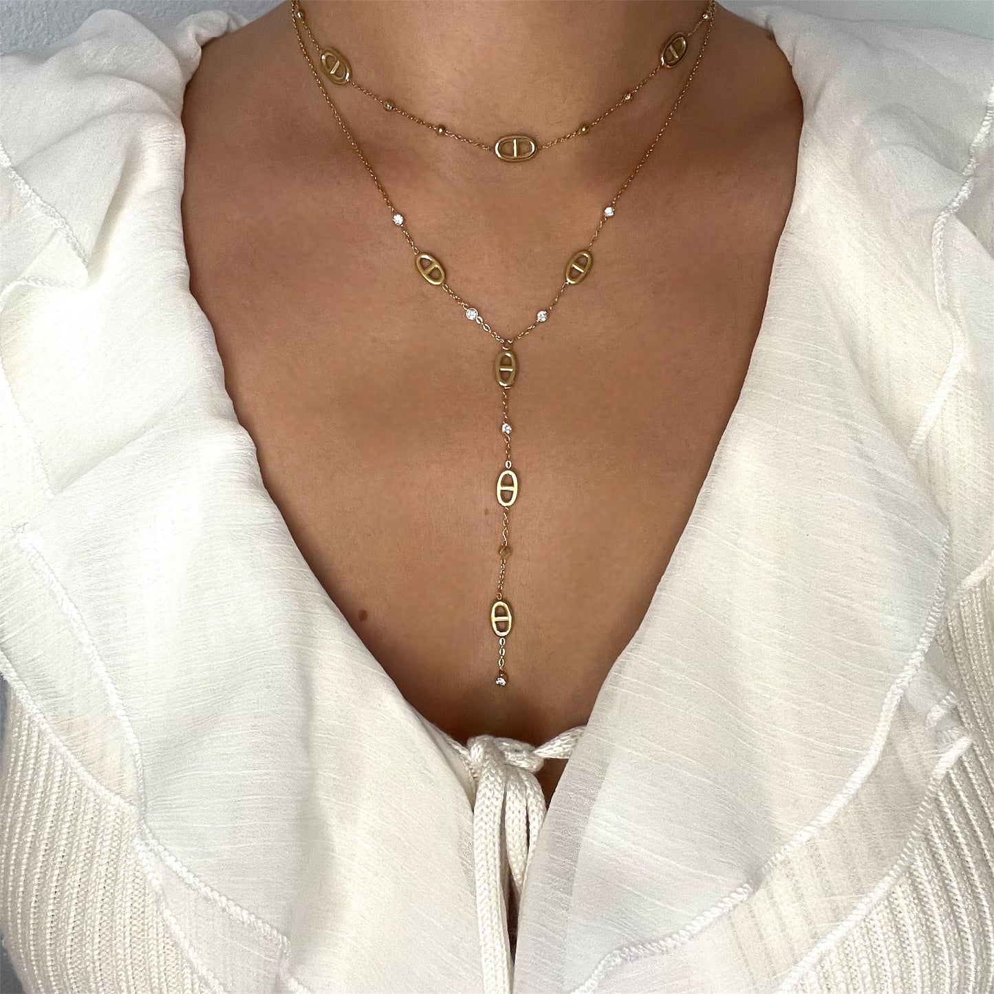 PARURE COLLIER ET BRACELET HAILEY