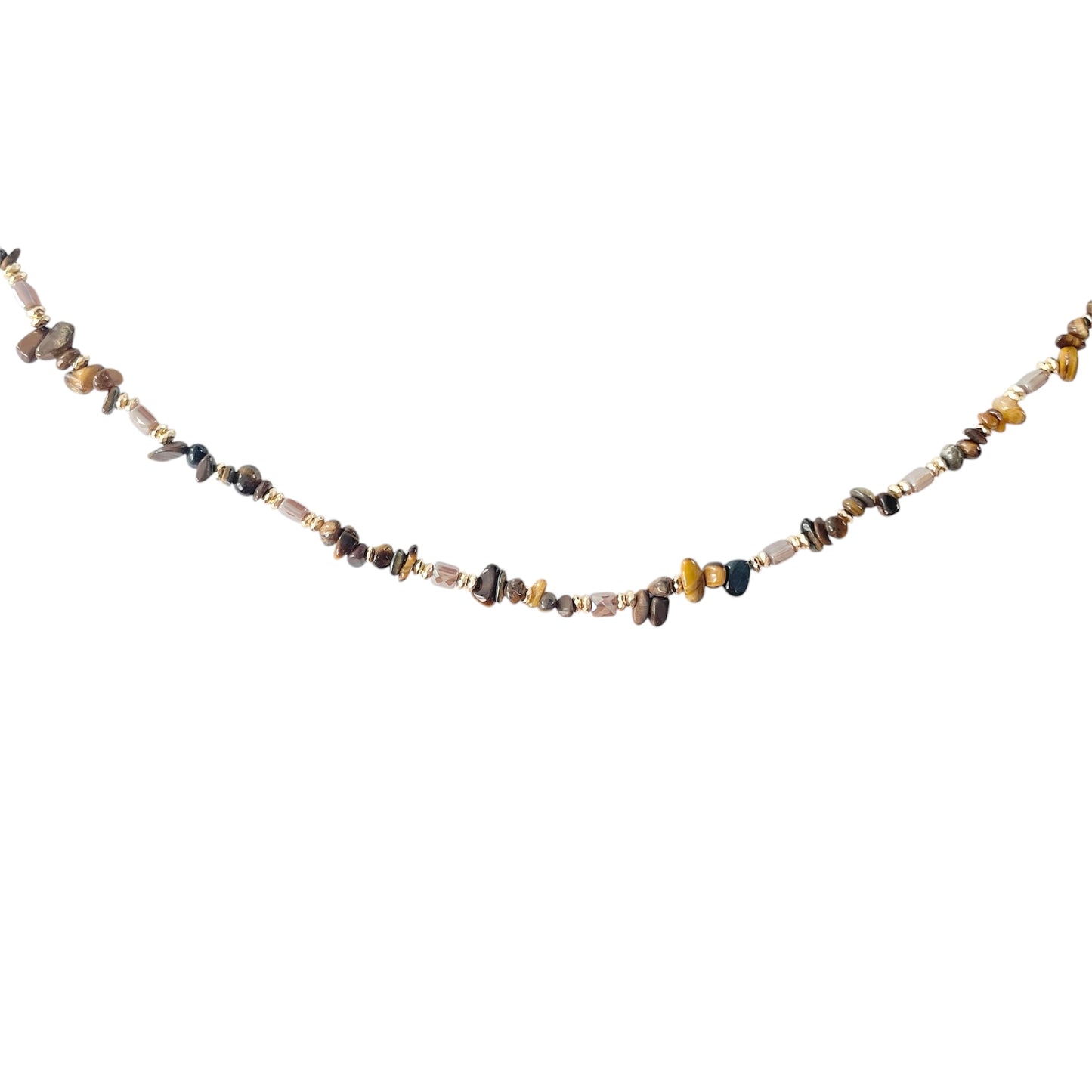 COLLIER TIGER’S EYE