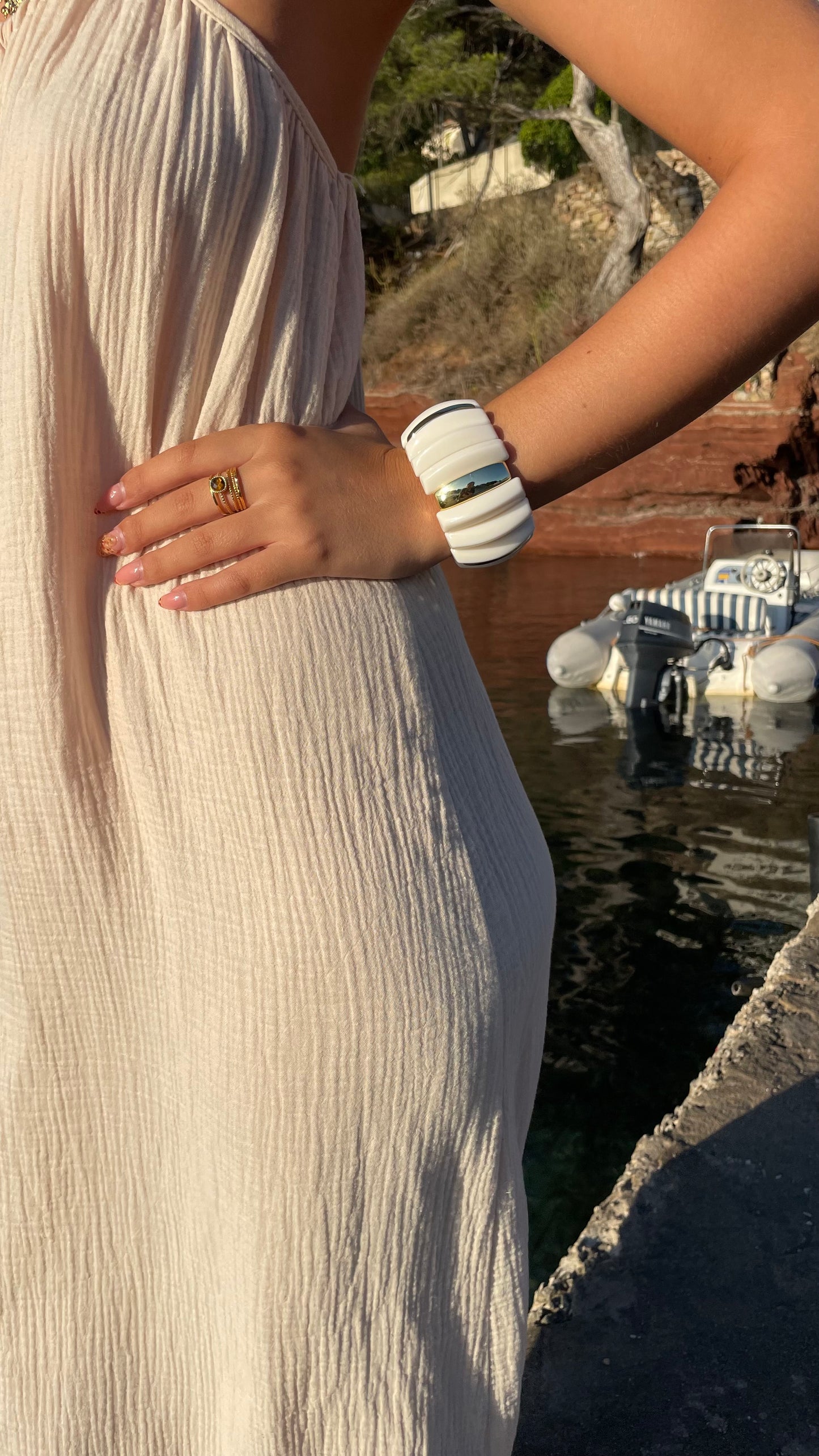 BRACELET TIMEA BLANC