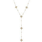 Collier Trèfle en Y Acier Inoxydable - Chance