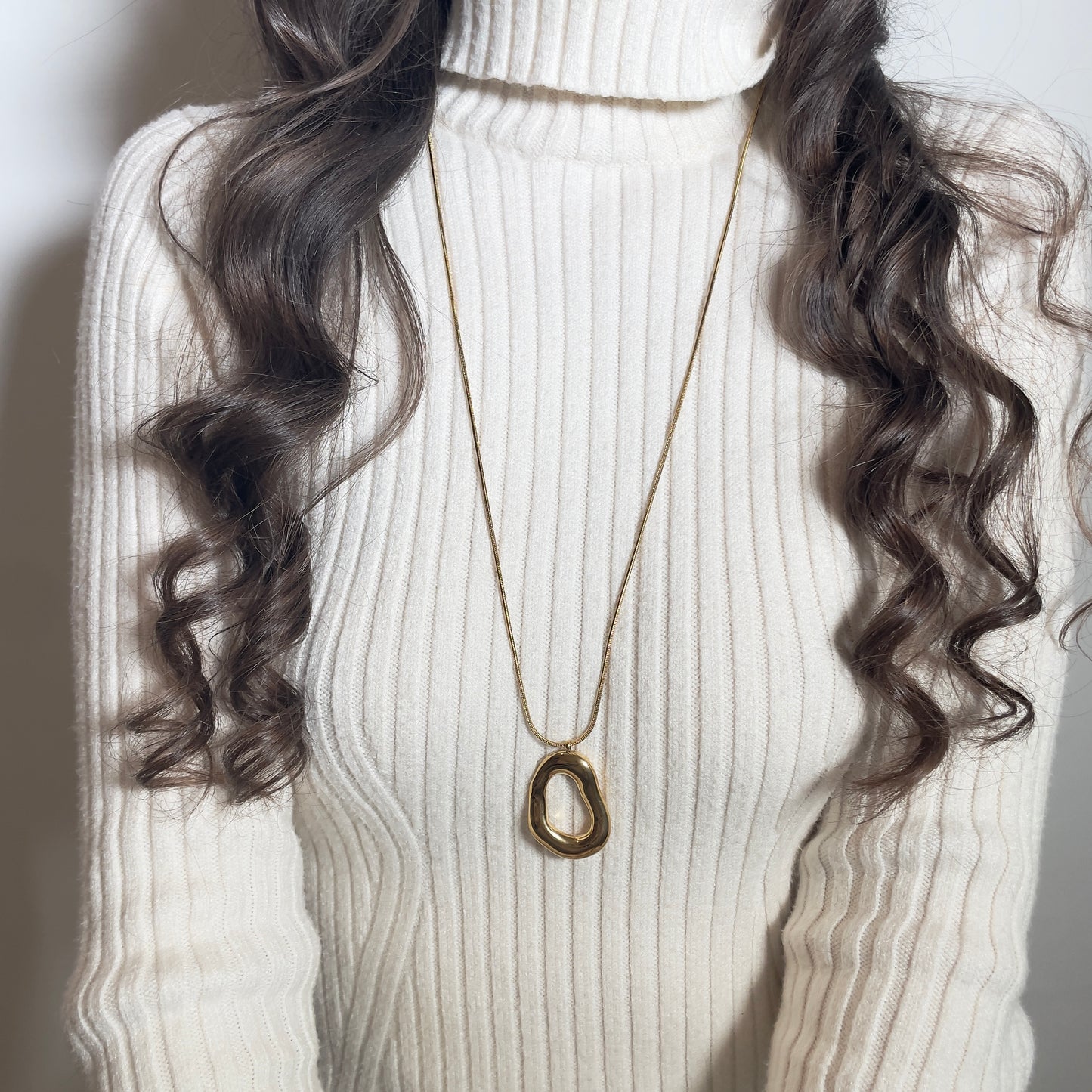 Sautoir Maillon Acier Inoxydable - Perrine