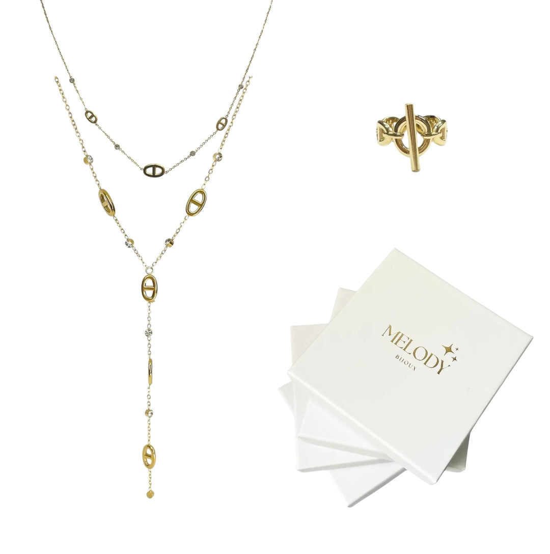 COFFRET DE NOËL MAILLE MARINE