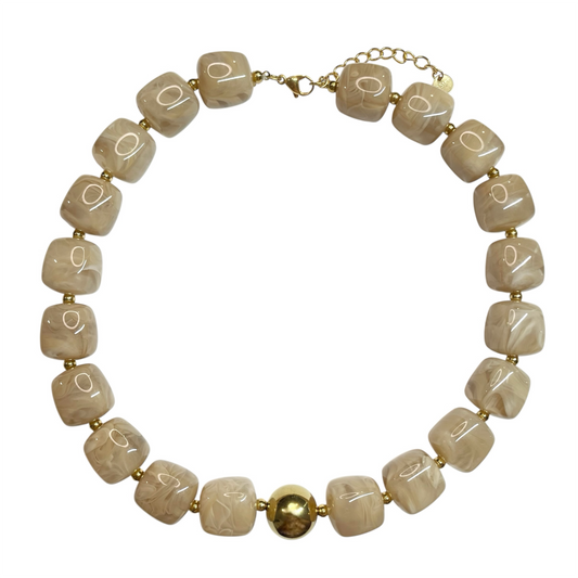 COLLIER OLYMPE CRÈME