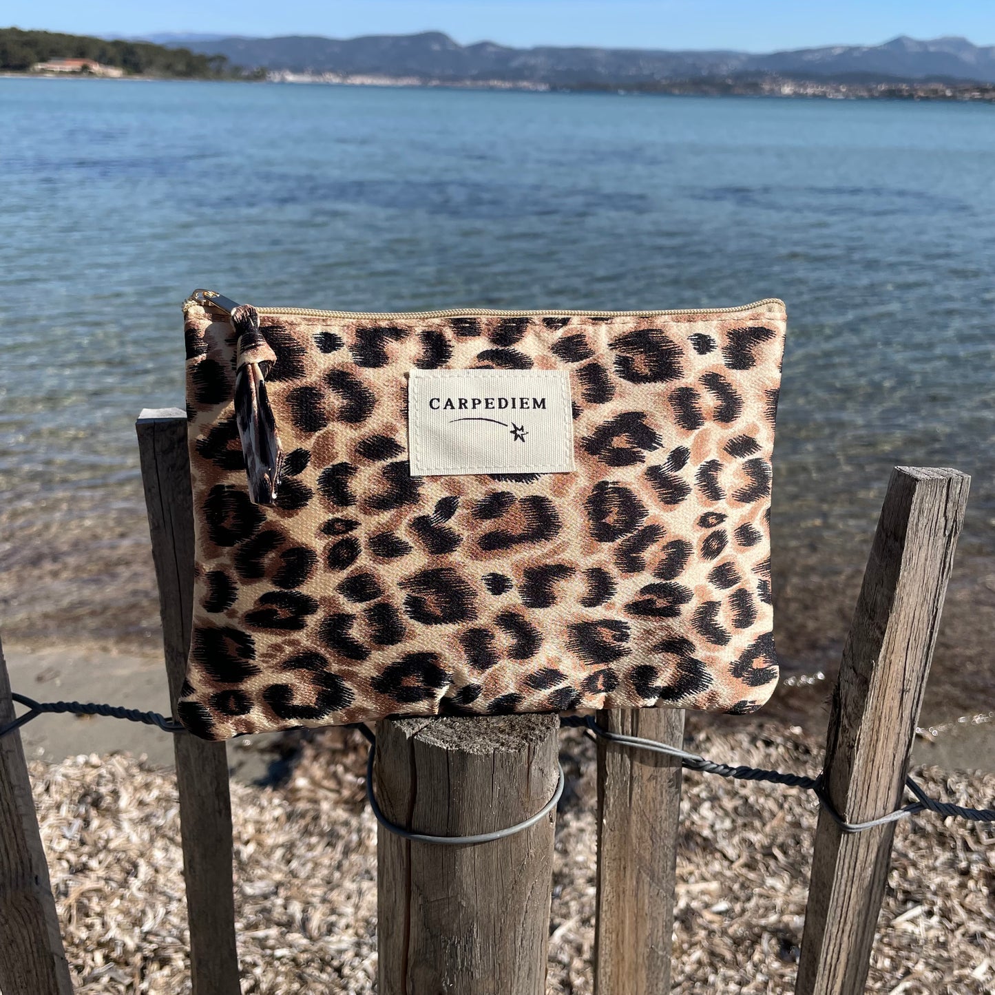 Pochette en léopard tendance 